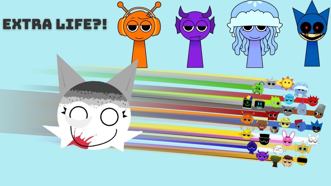 Fans Decide The Extra Life – Wenda Retake Phase 2 vs Sprunki Retake - Who Will Win