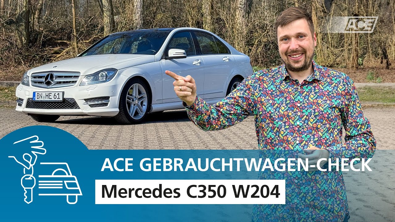 Mercedes C350 W204  im ACE Gebrauchtwagen-Check
