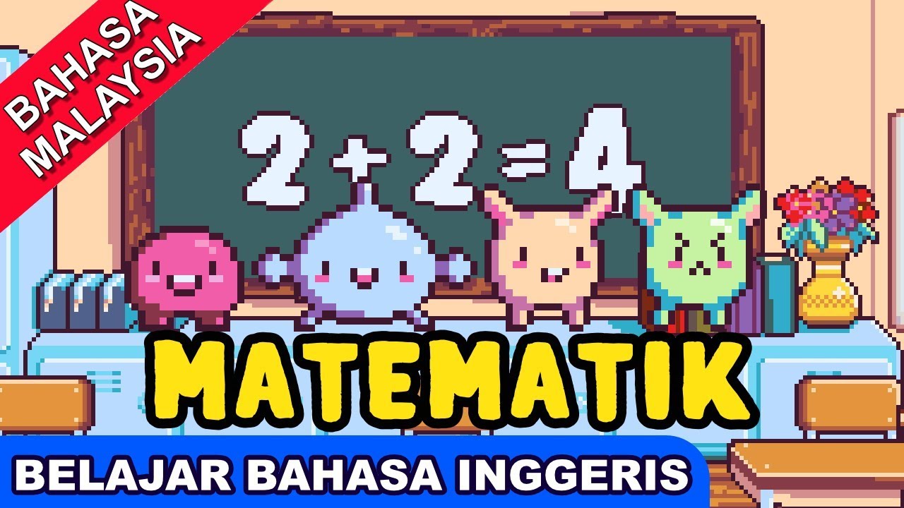 Lagu Belajar Bahasa Inggeris | Matematik | Lagu Melayu Terbaik Untuk Kanak Kanak | Bibitsku