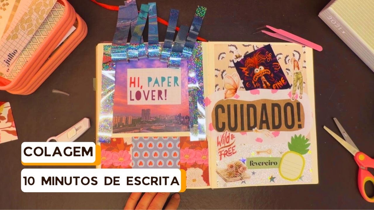 Escrevendo para desacelerar #3: colagem 