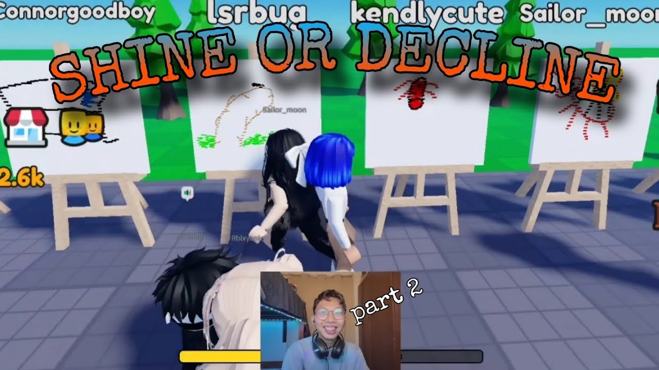 ROBLOX SHINE OR DECLINE 😜😝 (w/ viewers)