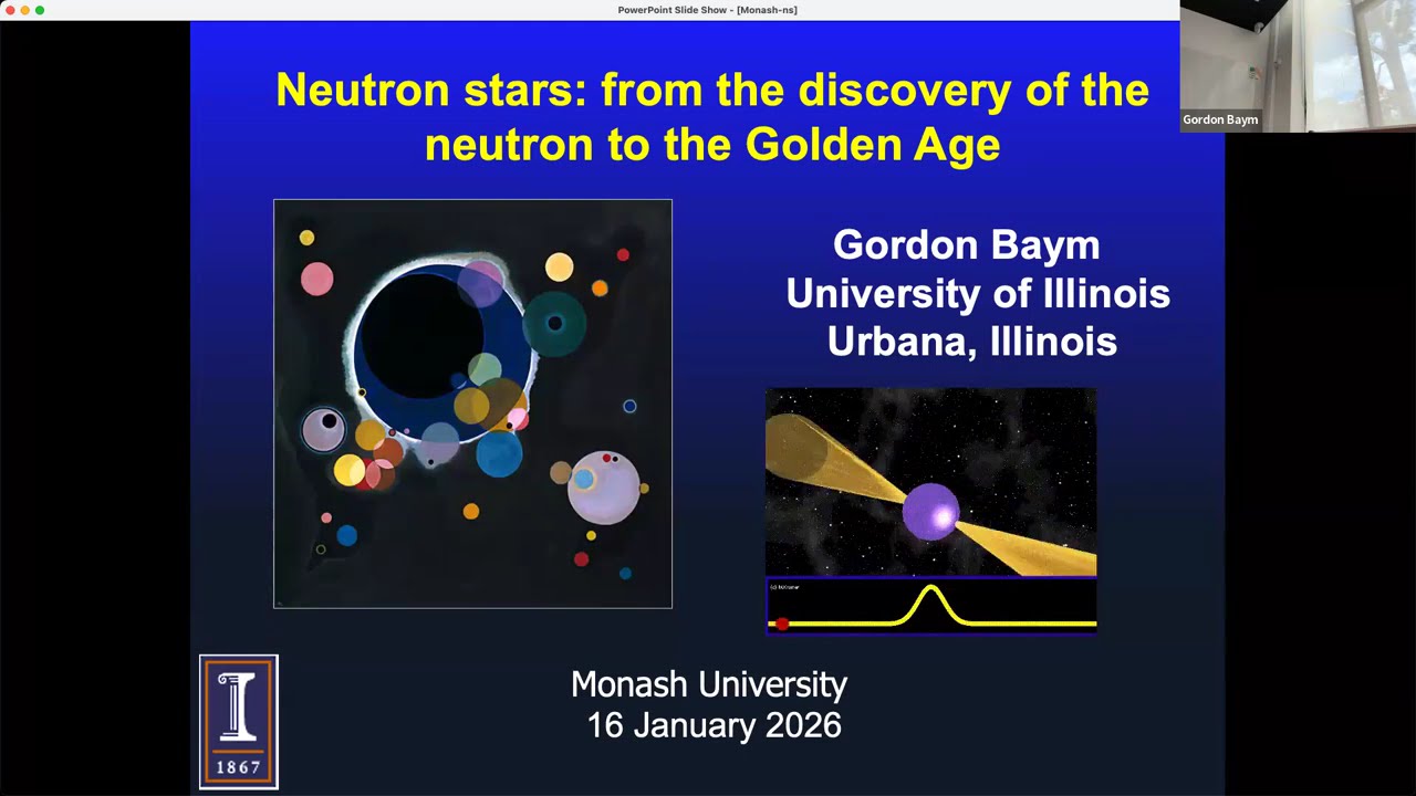 The Golden Age of Neutron Stars