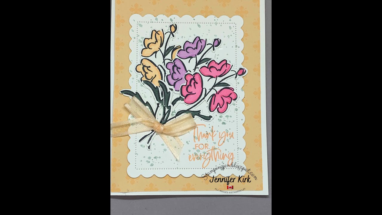 Stamping with Jen Color & Contour
