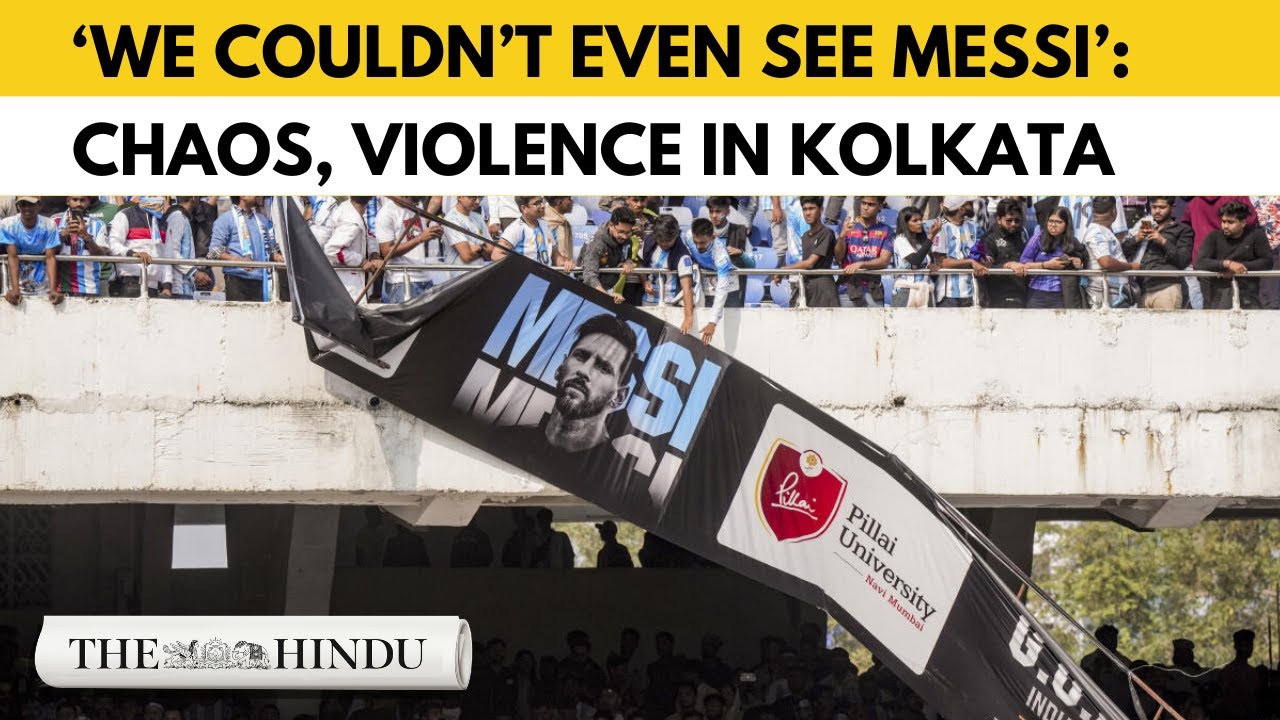 Messi in Kolkata: Violence erupts at Salt Lake Stadium, fans furious with organisers