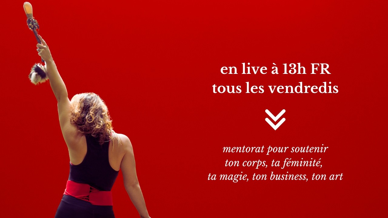 Live hebdo pour ta puissance féminine 📱