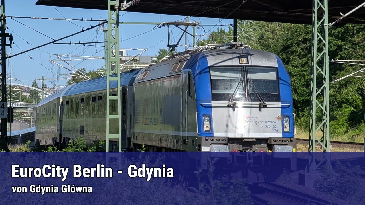 🇩🇪 #DB: Blechelse EuroCity nach/von Polen 4 Städte