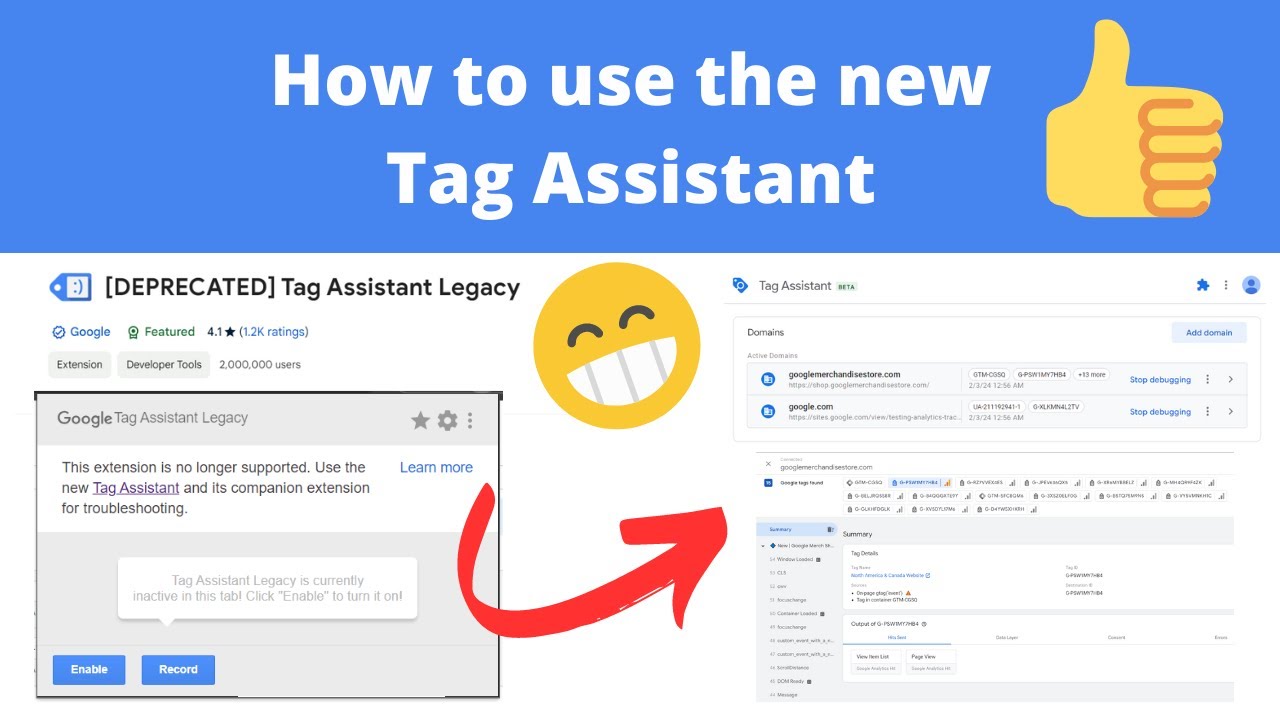 New Tag Assistant 2024 | Old Tag assistant has been depreciated