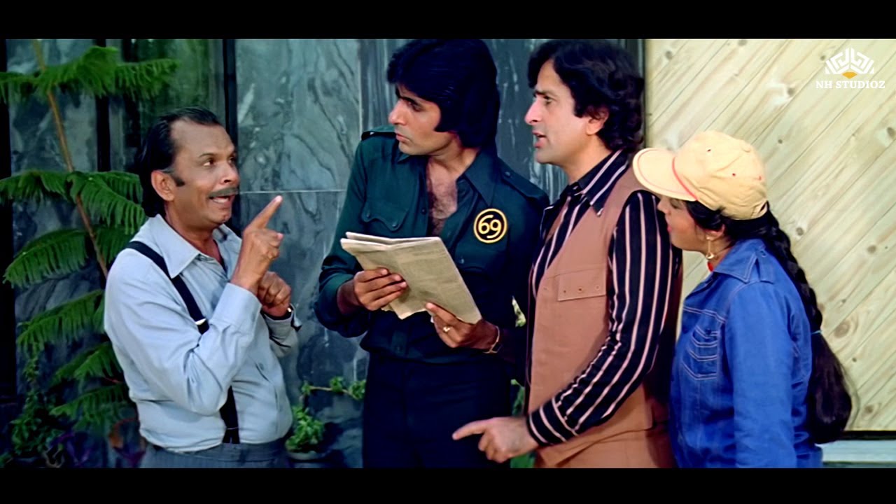 तू बड़ा हाथ मारके 5 हज़ार खागया मेरे - अमिताभ बच्चन शशि कपूर जॉनी वॉकर लोटपोट कर देने वाली कॉमेडी