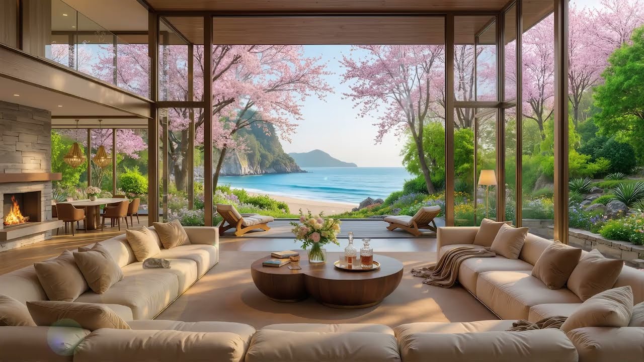 Refreshing Indoor Jazz To Stress Relief | Peaceful Morning Atmosphere & Placid Jazz Music For Study