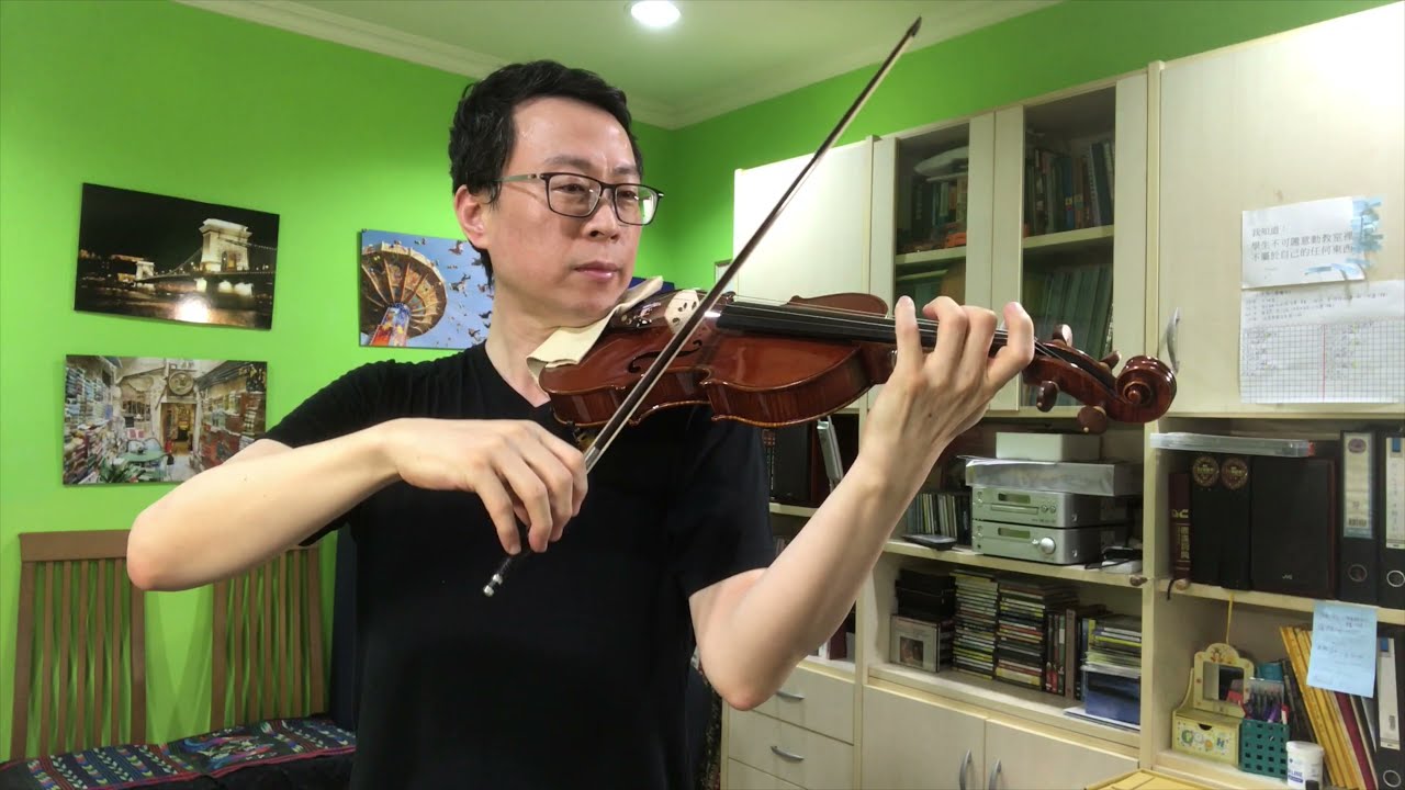 錢國昌老師的教學示範影片/賽茲第二號學生協奏曲第三樂章/用節拍器的練習方法/兒童小提琴教學