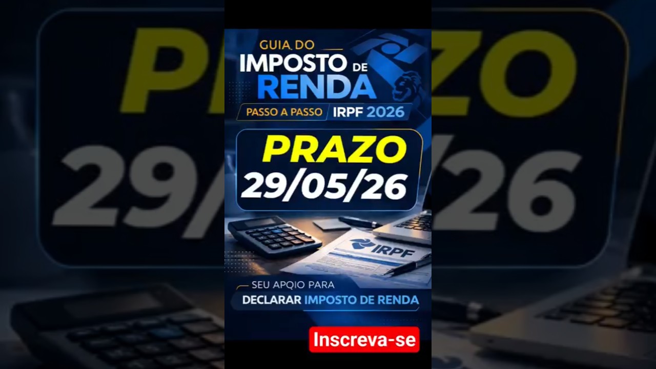IRPF2026 | PRAZO ENTREGA IRPF 2026 #impostoderenda2026 #irpf2026 #irpf #irpf26 #ir2026 #ir26