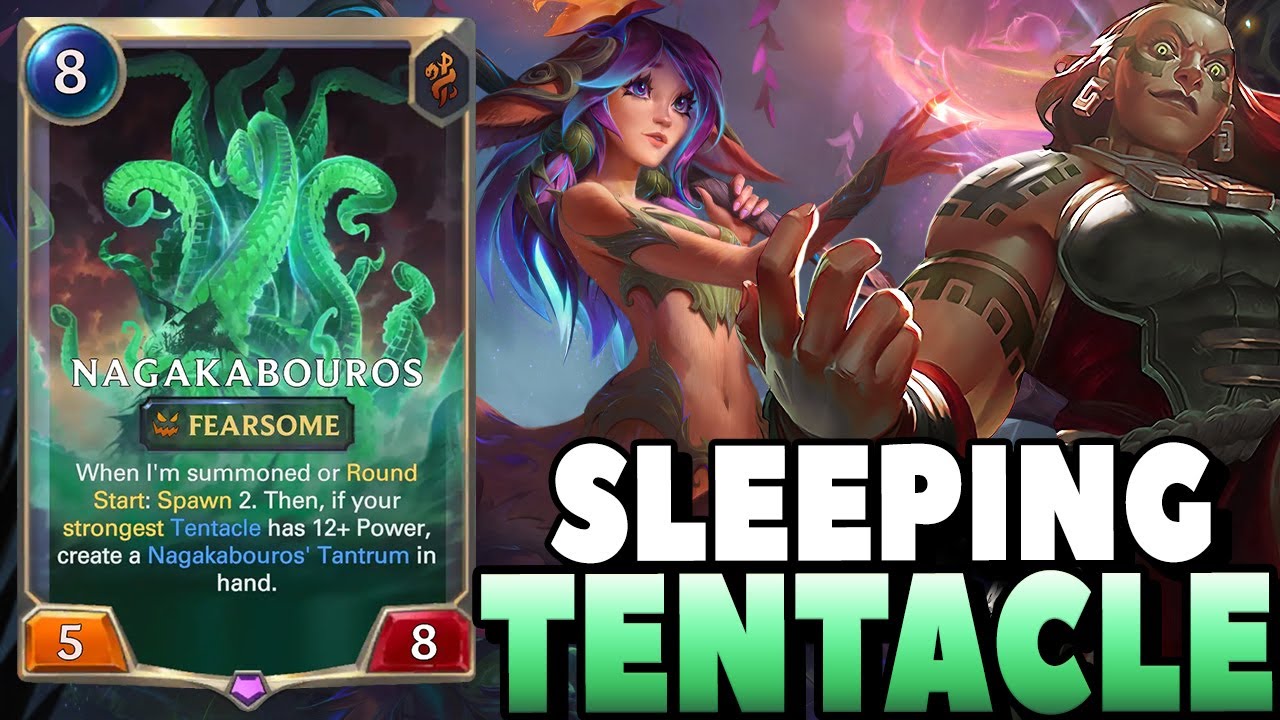 Turbo Nagakabouros' Tantrum with Sleep Synergy ! - Illaoi & Lillia Deck - Legends of Runeterra