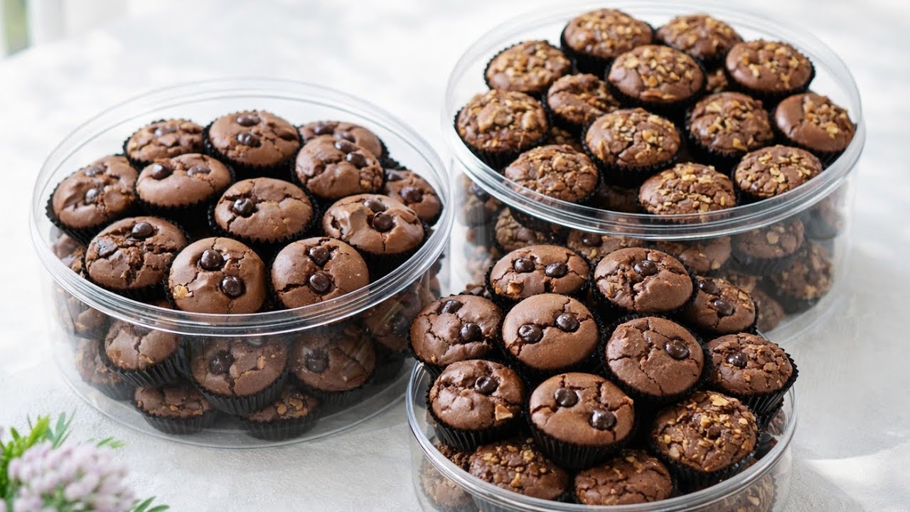 KUE LEBARAN CUMA 2 TELUR‼️BROWNIES KERING COKLAT MINI NYOKLAT BANGET RENYAH LUMER DIMULUT