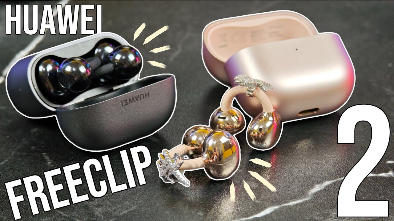 Compré los Huawei FreeClip 2 y los comparé con los FreeClip 1