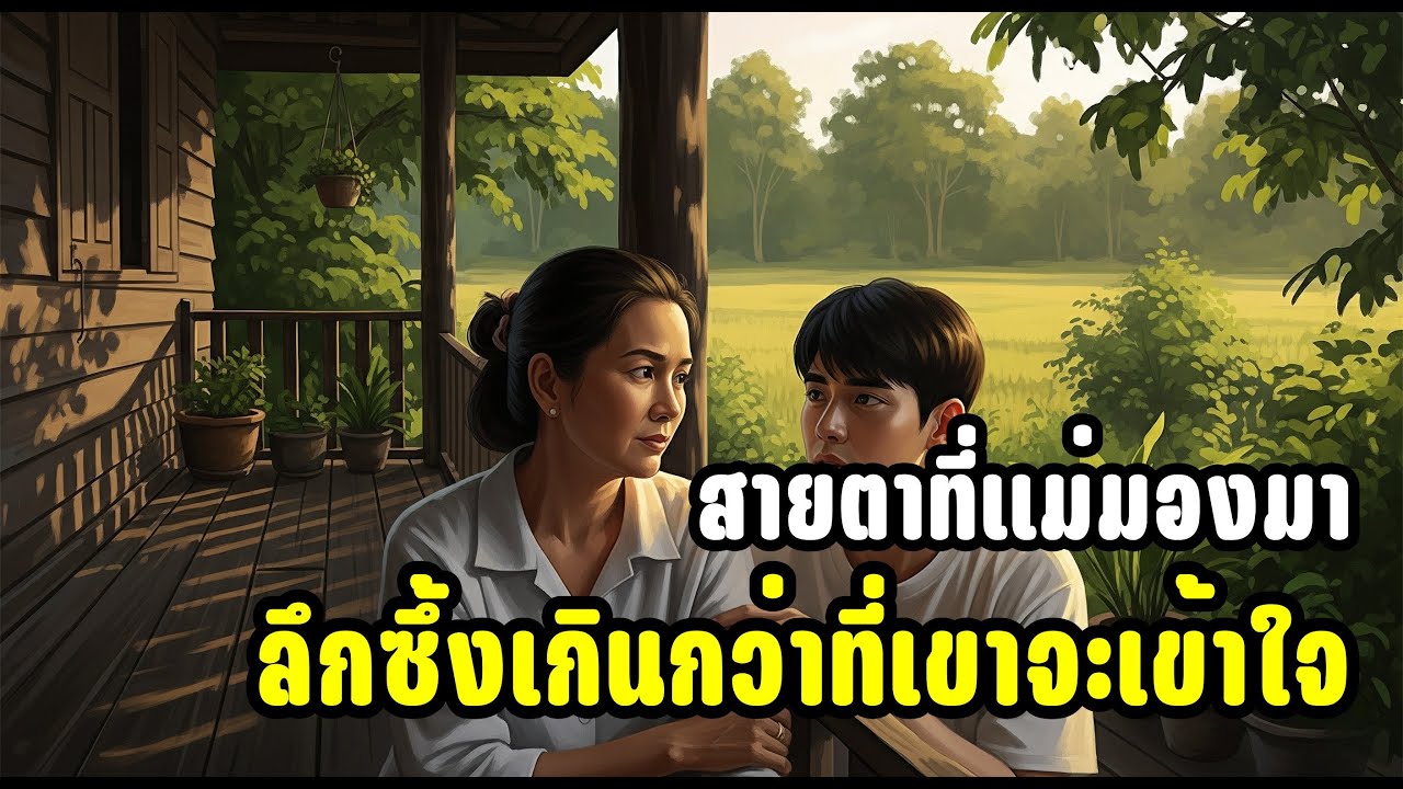 คืนพายุคลั่งที่แม่ดึงลูกชายเข้ามากอดแนบกาย #เรื่องเล่า #นิยายเสียง #ละครชีวิต #บ้านนอก