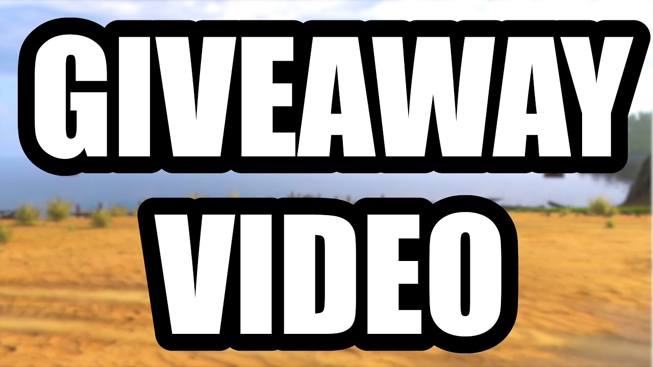 Giveaway video World of Tanks Modern Armor wot console