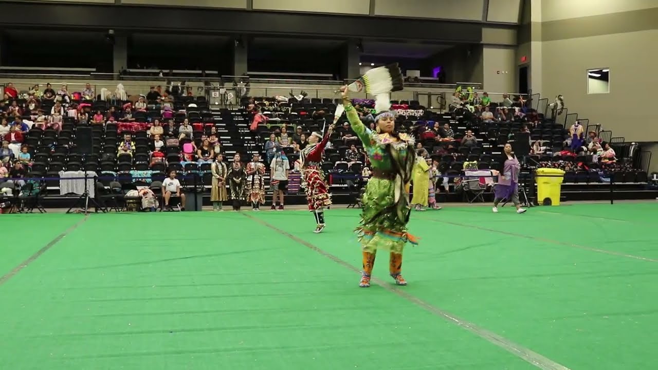 4 Bears Powwow 2022 Saturday afternoon Teen Jingle Dress Special 3