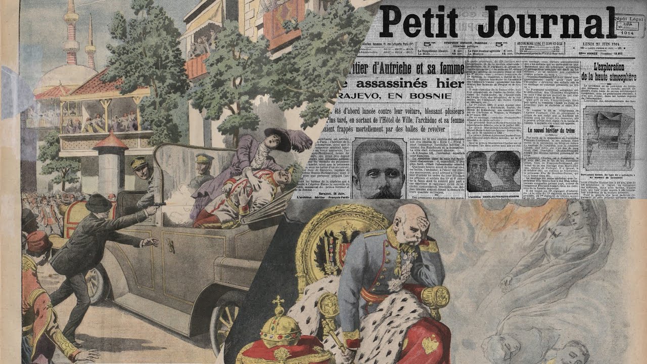 Sarajevo 1914 : l'assassinat de l'archiduc François Ferdinand et la presse française