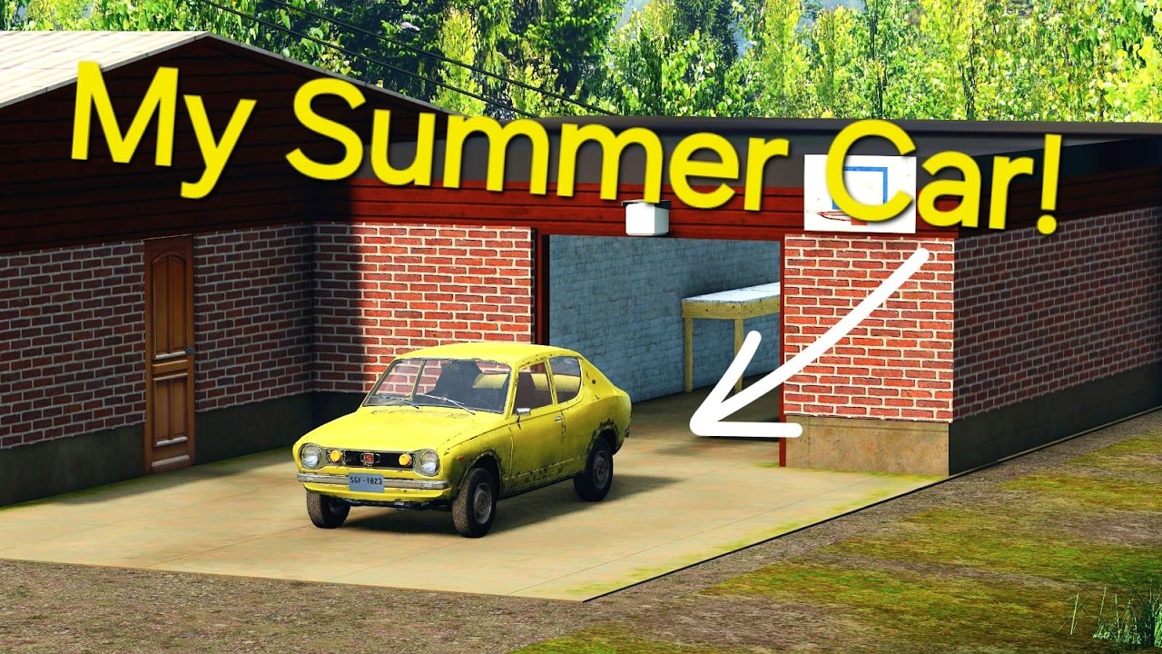Mapa My Summer Car do BNG -MSC-BeamNG.drive-G29-Datsun 100a