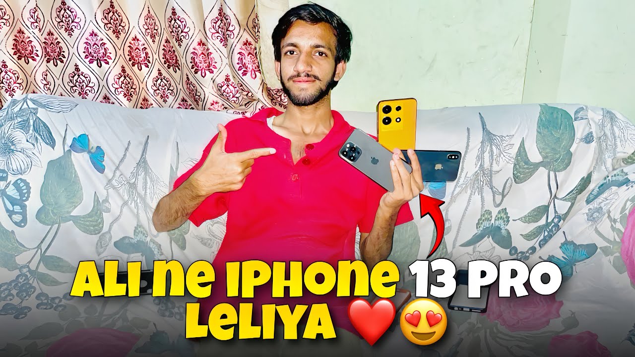 Ali ne IPhone 13 pro Leliya ❤️😍 Congratulations Ali Sarkar 🥳💖 Entertainment Vlog 😁