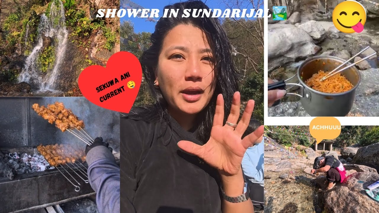 Sundarijal:nuhauna pugiyo😍|| First dry picnic vlog baini sanga🍜🥓#dailyvlog #nature #poojamgrvlogs