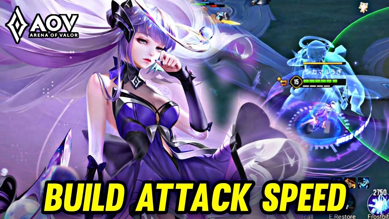 SINESTREA GAMEPLAY | BUILD ATTACK SPEED IS IT GOOD? - ARENA OF VALOR