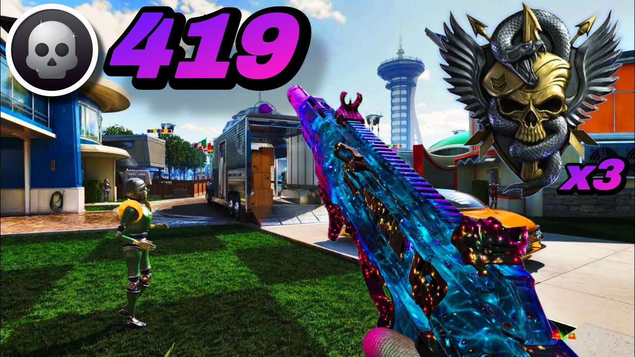 419 убийств + 3 ядерных удара с помощью CARBON 57 на карте NUKETOWN😍 | Геймплей Black Ops 7 в мно...