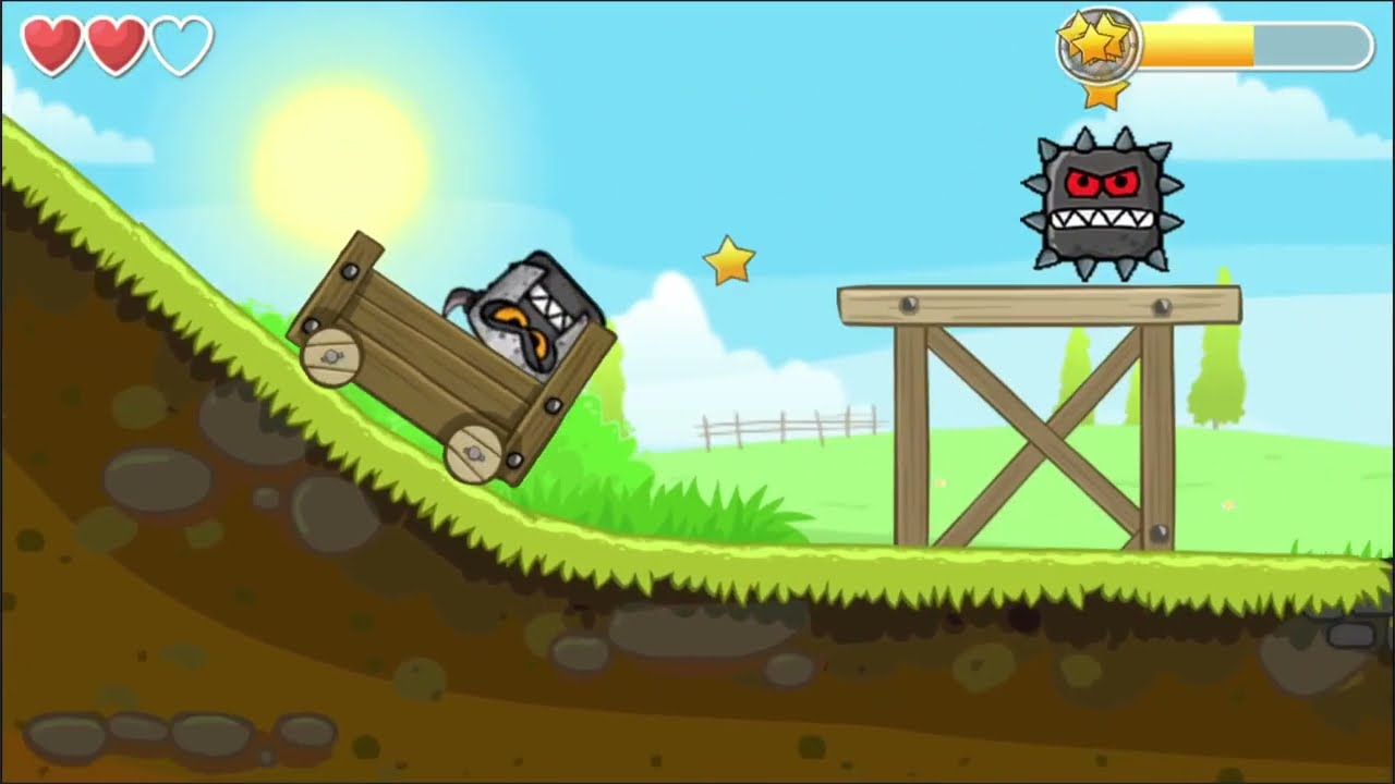 Red Ball 4 vs Taran Boss Ball vs Tomato Ball Mini Boss Fight 23