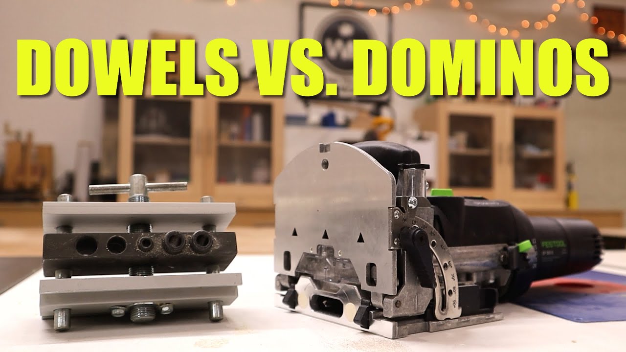 Festool Domino против шкантов: тест на прочность