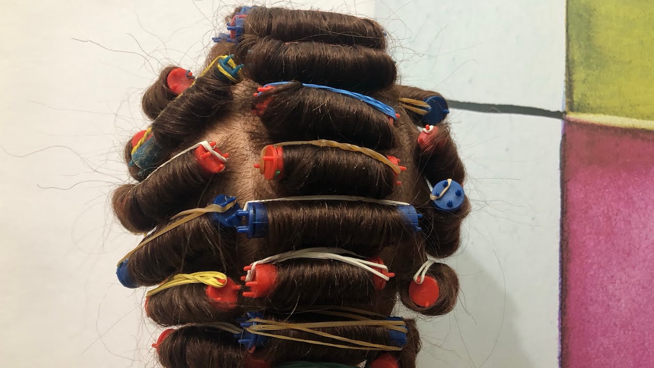 COMO HACER una permanente natural con ondas suaves/ bigudíes que dan efecto de volumen