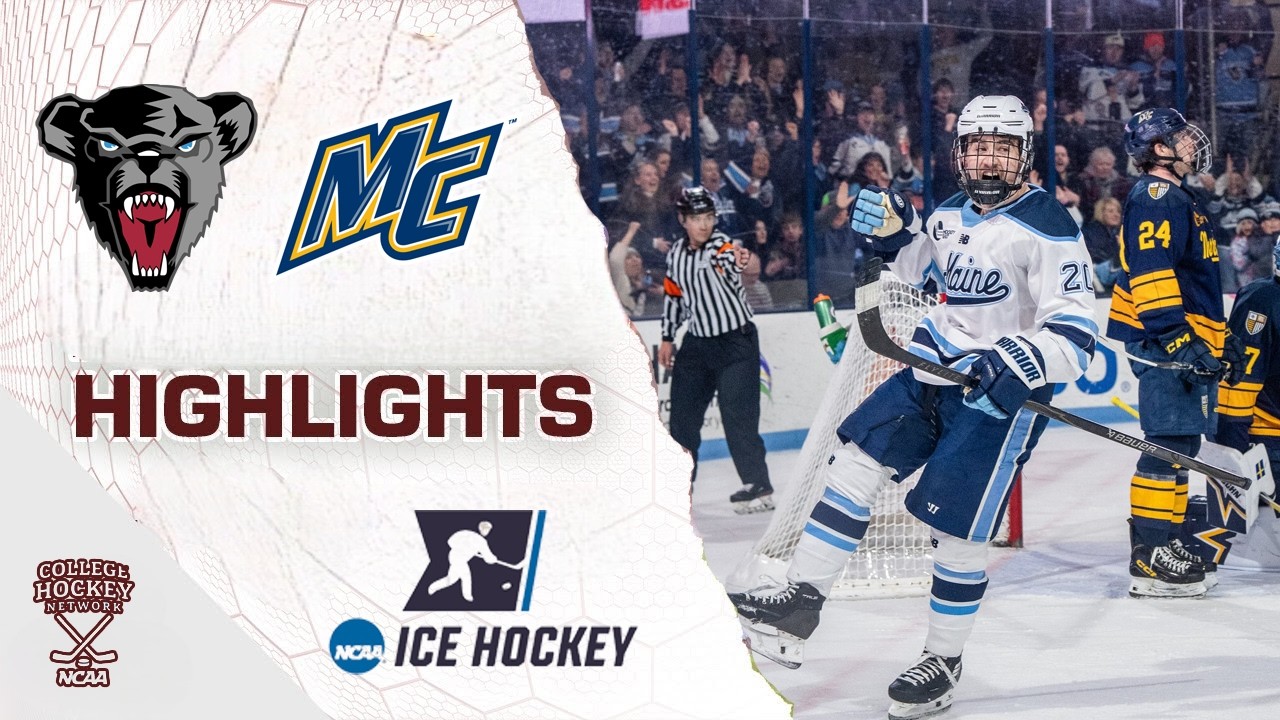 Maine vs Merrimack | NCAA College Hockey Highlights | February 20, 2026