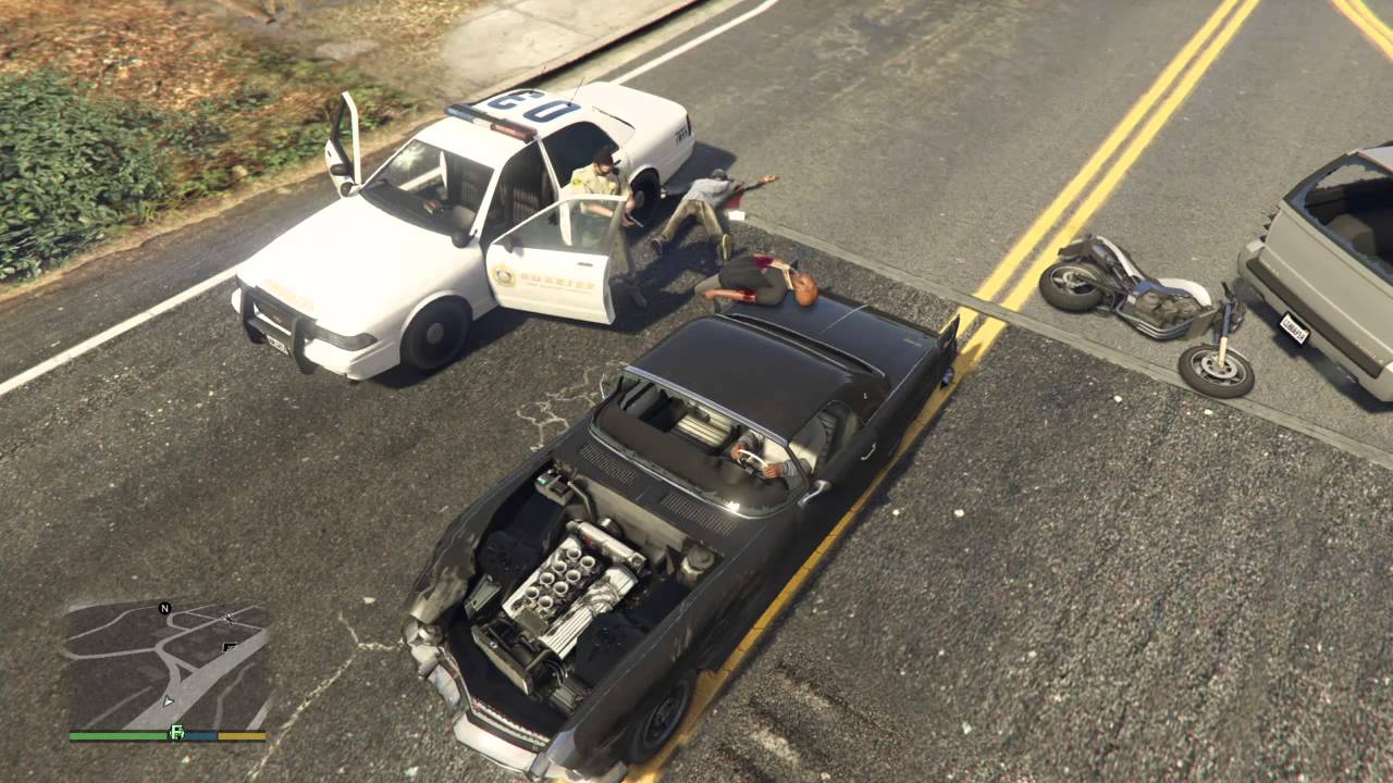 Gta 5 funny (extreme parking )