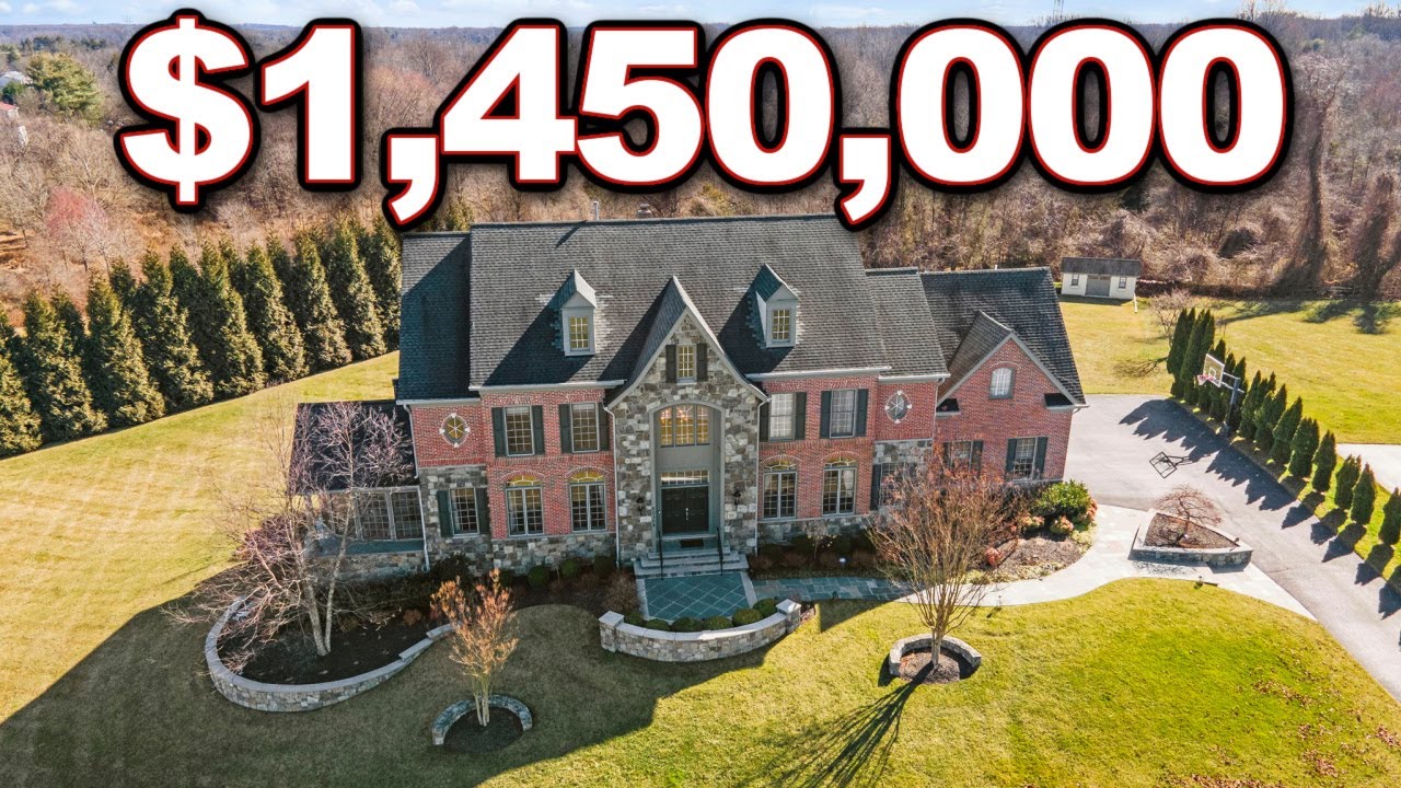 Inside a $1,450,000 Grande Scale Luxury Home in Montgomery County, MD