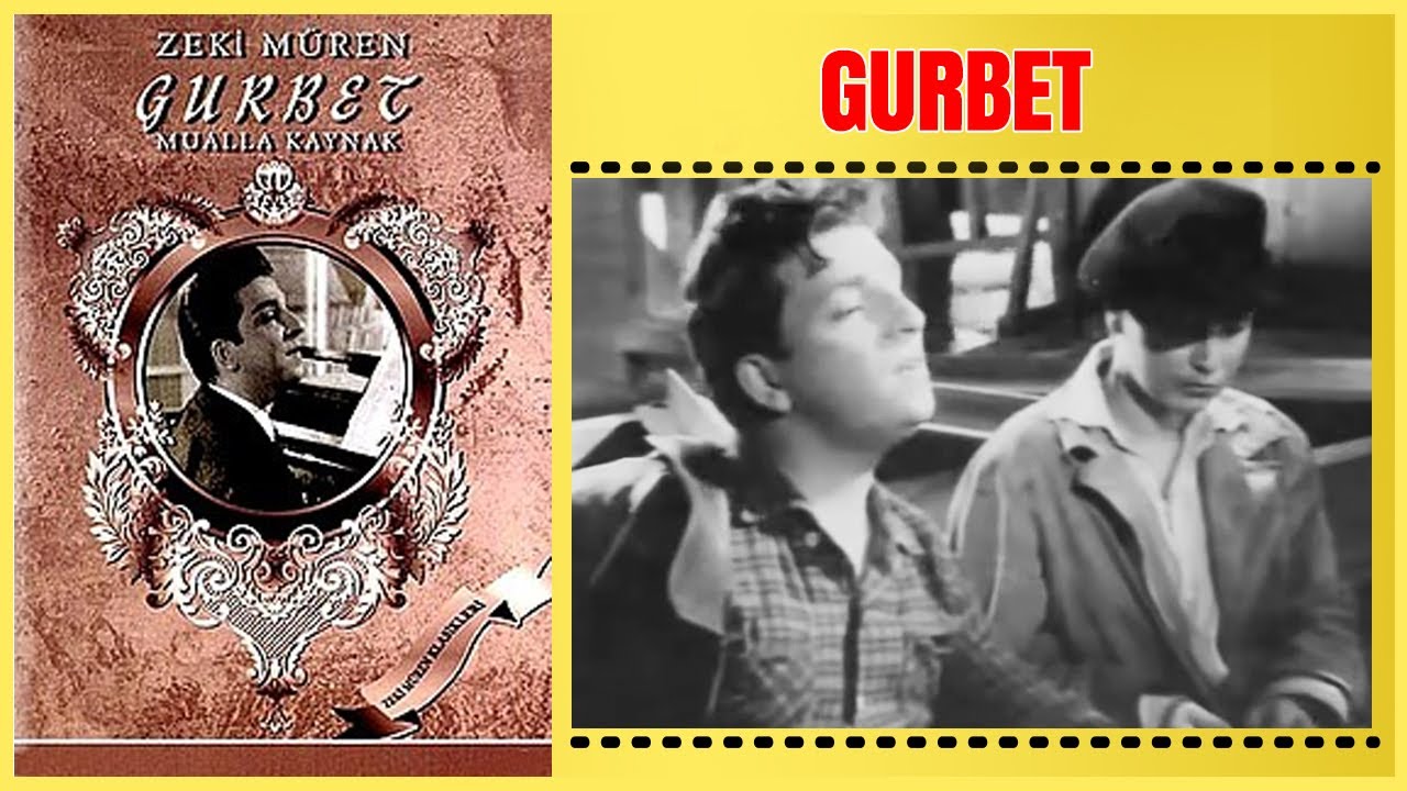 Gurbet 1959 | Zeki Müren Mualla Kaynak | Yeşilçam Filmi Full İzle