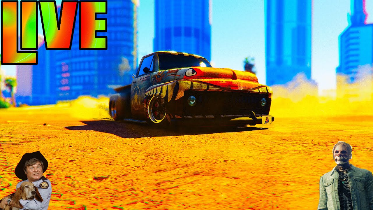 ATTEMPTING to STREAM GTA Online! GTA V ENHANCED GONZO LIVE