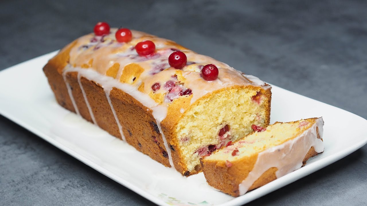 Cranberry Cake Recipe | For those Who Don't like Heavy Fruit Cake - Easy and Quick!