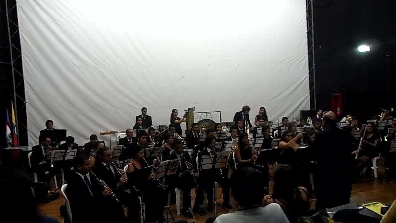Fragmento Piratas del Caribe/Banda Sinfonica Univalle/ Director Ricardo Cabrera