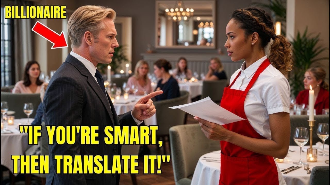 Translate This and I'll Give you my Salary,’ Billionaire CEO Mocks Maid — Her Reply Leaves Him....