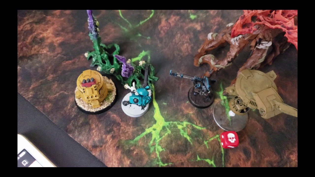 Battle Report Kill Team Campaign Tau vs Astra Militarum (Game 1)