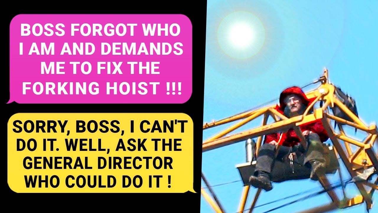 Boss Forgot Who I Am And Demands Me to Fix the FORKING HOIST ! Well, Ask The General Director! r/MC