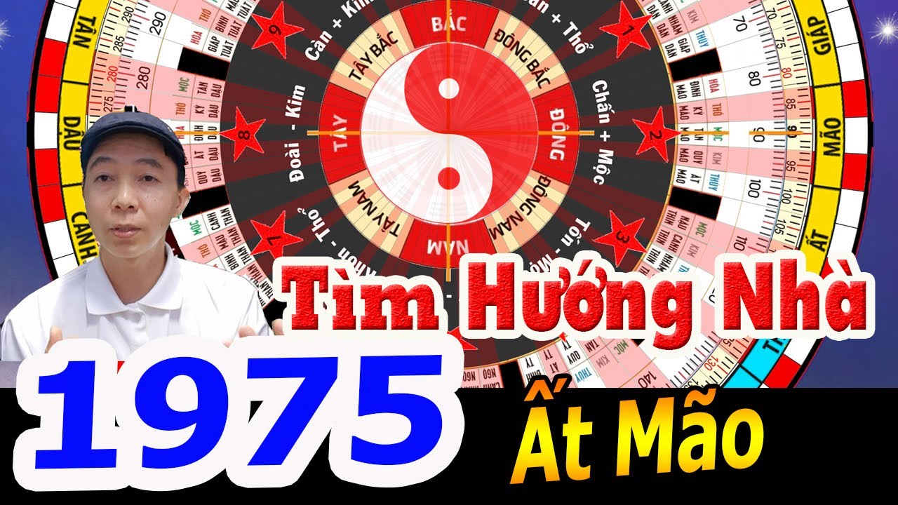 Ất Mão 1975 TÌM HƯỚNG NHÀ ĐỂ GIÀU SANG PHÚ QUÝ | Phong Thủy Cửu Tinh - 0886736347