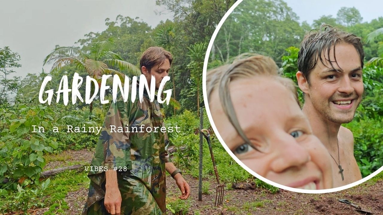 Faith and Forest - Planting a Rainforest Garden in The Rain