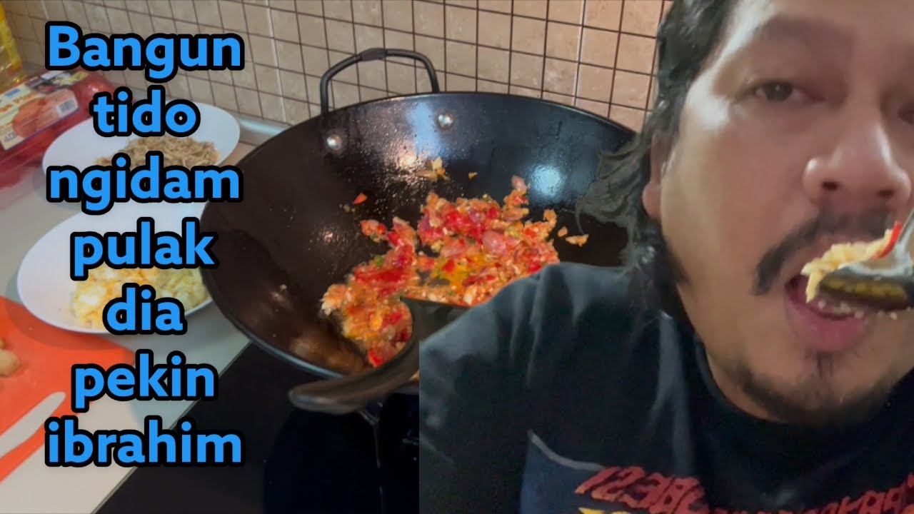 Pekin ni mintak macam-macam !! Nak nasi goreng pulak pagi-pagi🥹