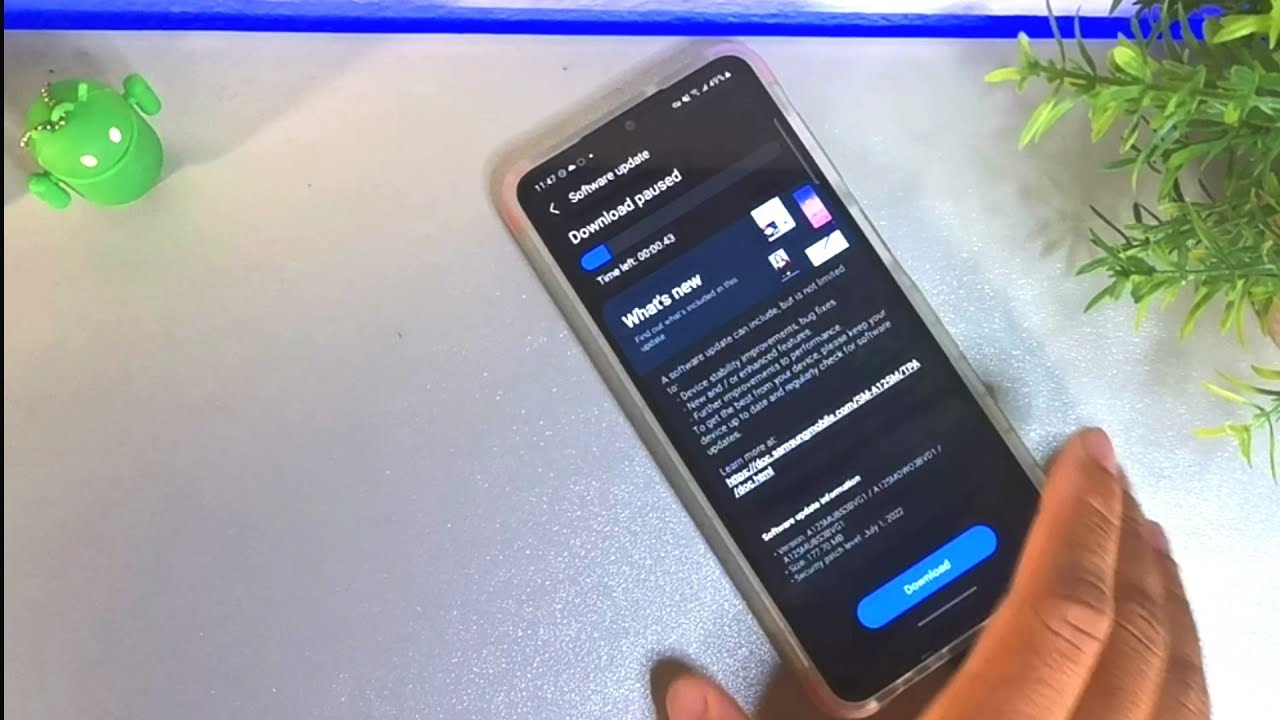Where is One UI Core 4.1 (Android 12) for Samsung Galaxy A12?
