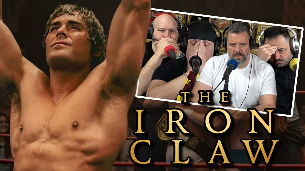 Former Pro Wrestlers watch The Iron Claw | First Time watching movie reaction
