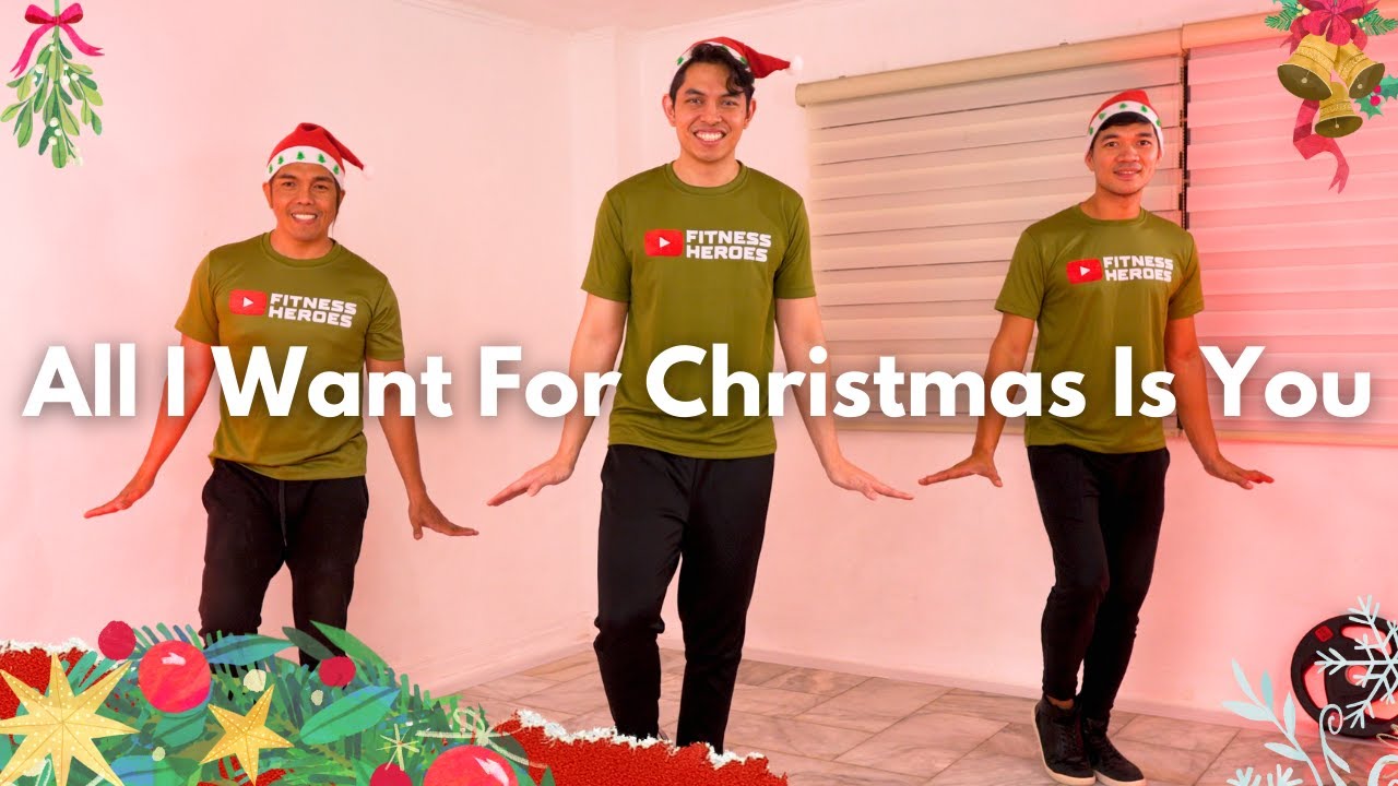 ALL I WANT FOR CHRISTMAS IS YOU - MARIAH CAREY | DANCE FITNESS ZUMBA WORKOUT | FH#095