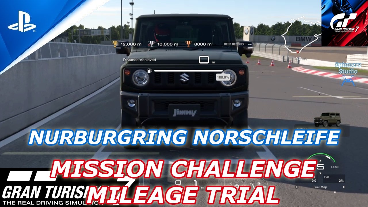 Gran Turismo Mission Challenge - Millage Trial | Nurburgring Nordschleife | Jimny XC '18