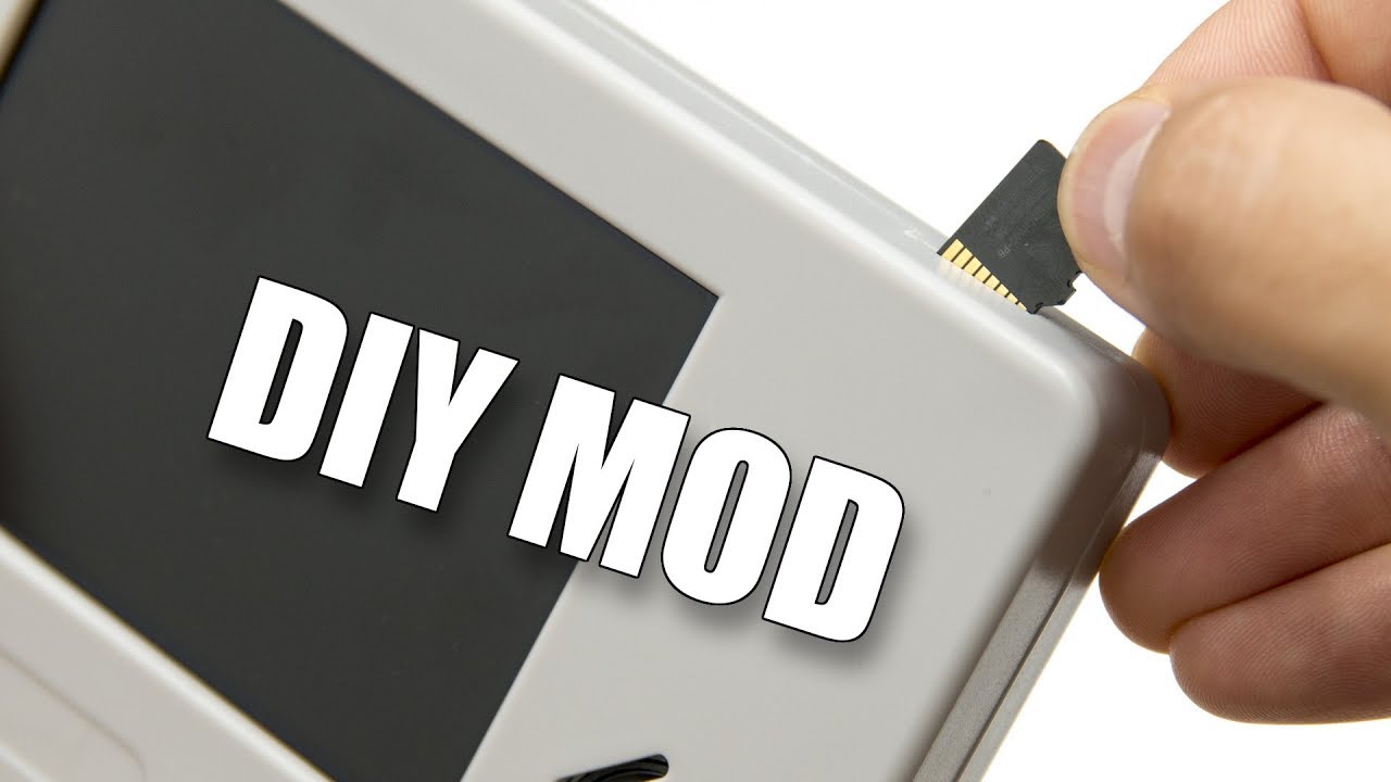 Mejorando la Raspi Boy - Acceso externo a la tarjeta microSD