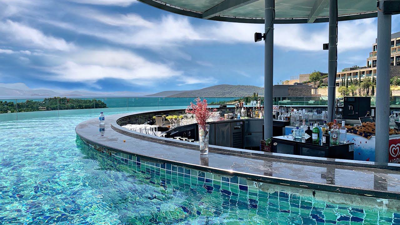 Amazing pool bar🔥 LUJO BODRUM 5*