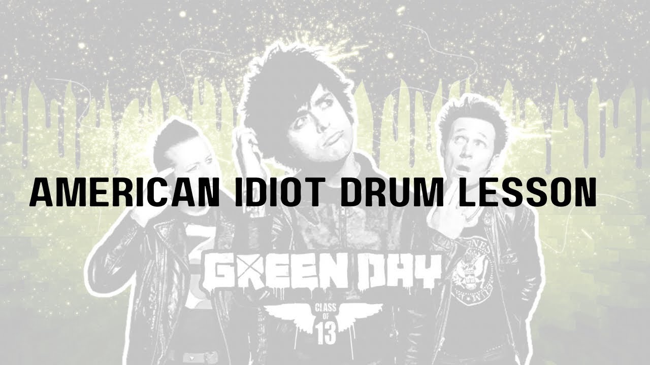 How to Play American Idiot on Drums in 6 Minutes